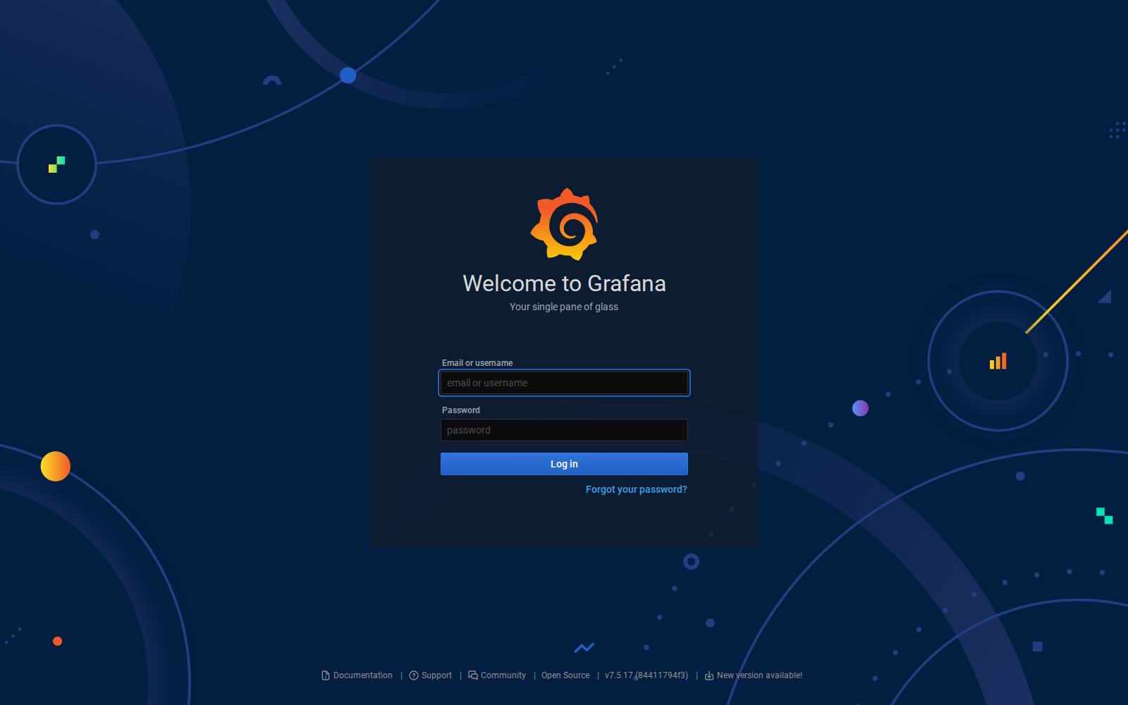 Grafana Login